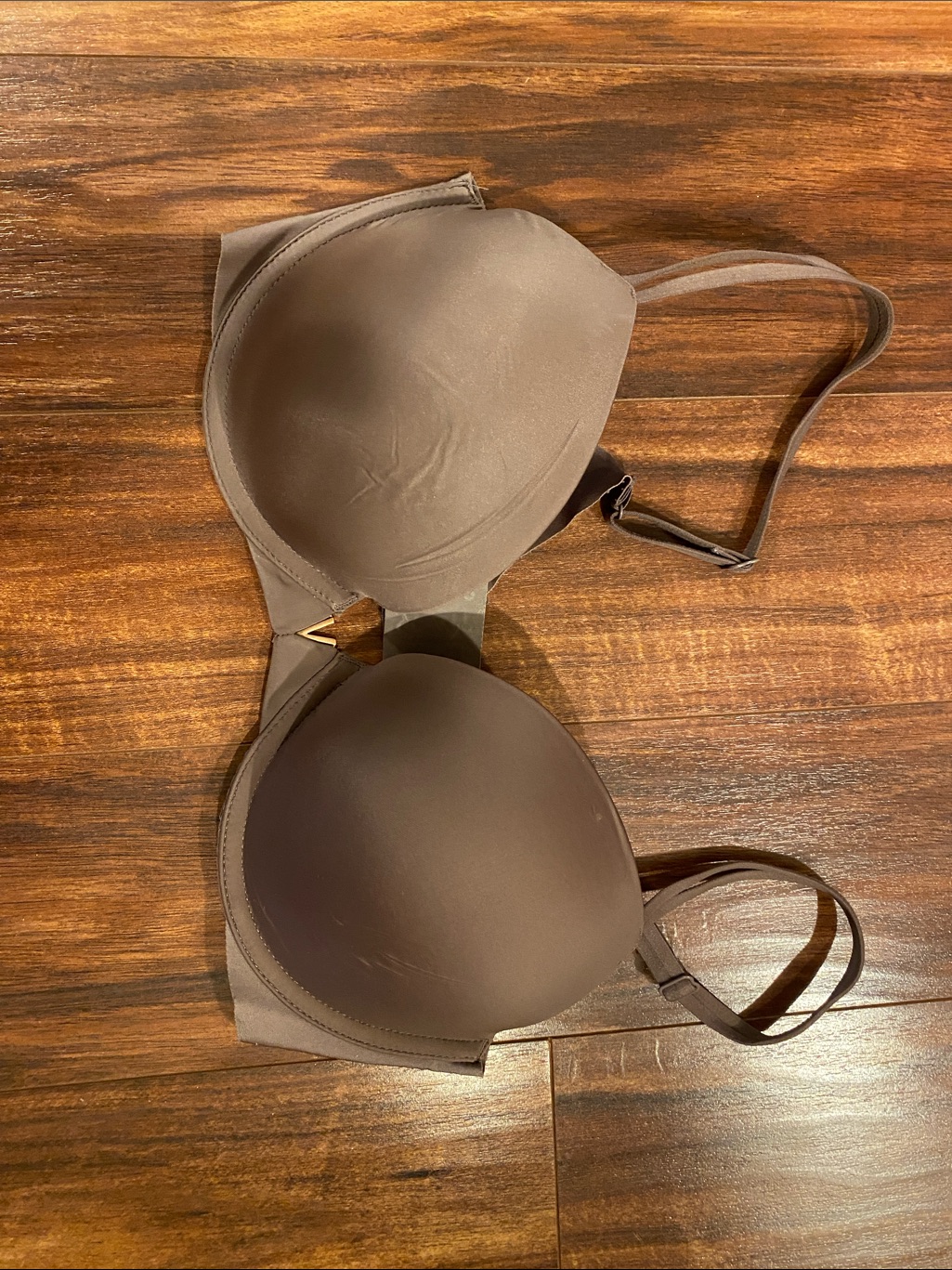 Victoria's Secret Smooth Underwire Bra In Taupe